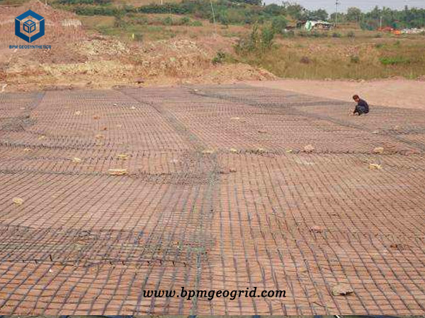 geogrid fabric for pavement base reinforcement