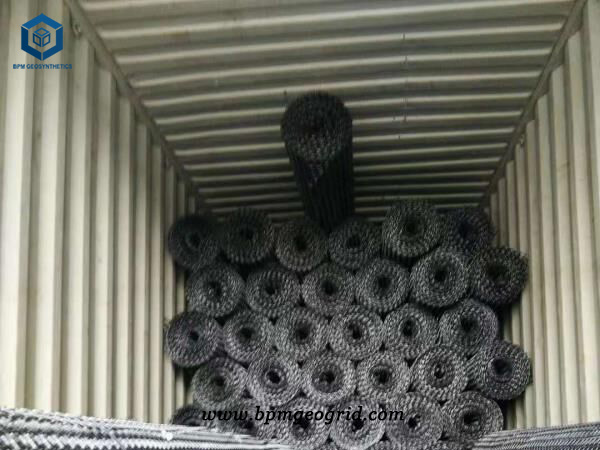 PP Biaxial Geogrid for Road Project in Peru