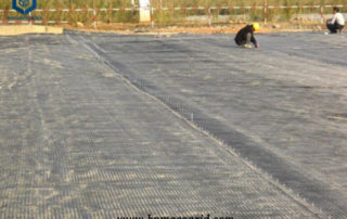 Warp Knitted Polyester Geogrid Driveway in Philippines