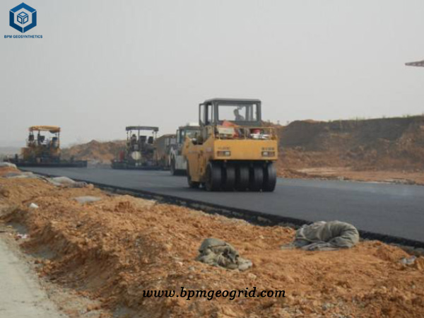 Biaxial Geogrid Fabric for Asphalt Highway Construction Project in South Korean