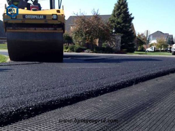 High Modulus Polyester Geogrid for Road Construction Project In Indonesia