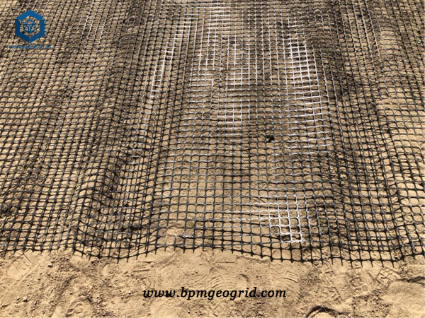 HDPE Geogrid for Road Construction in Chile