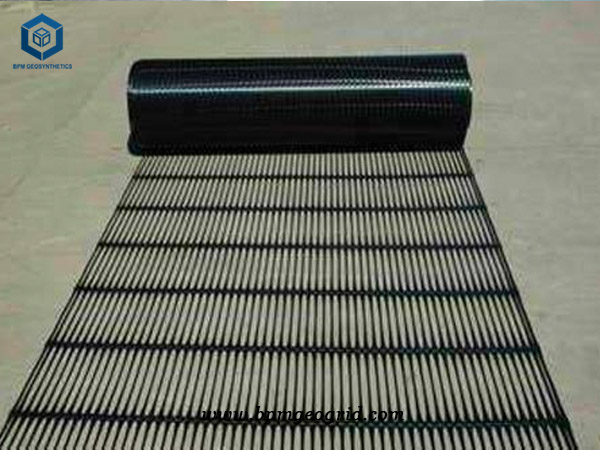 HDPE Uniaxial Geogrid Fabric for Foundation Reinforcement in Thailand