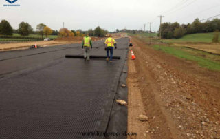 Pet Geogrid For Road Project In Oman