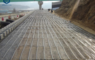 Unixial Plastic Geogrid for Driveways Construction in Pakistan