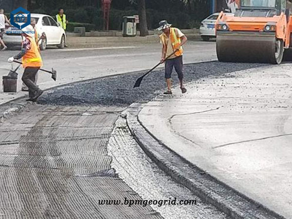 Fiberglass Geogrid for Road Construction in Indonesia