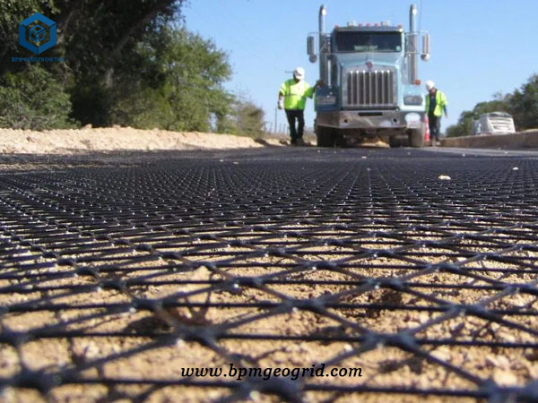 Plastic Biaxial Geogrid Road Fabric for Highway Construction Project in Nigeria