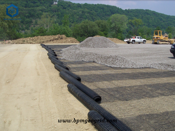 PP Geogrid Biaxial Type for Road Construction in Indonesia