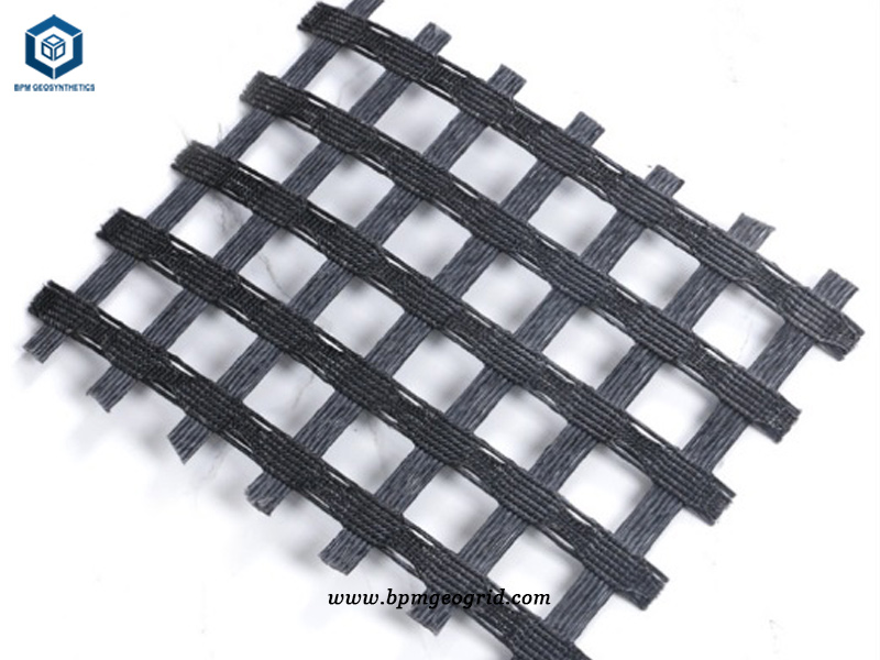 Warp Knitting Polyester Extruded Geogrid for Road Projects in Cuba