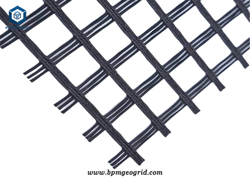 Fiberglass Geogrid Mesh in Road Construction Project in Yunnan