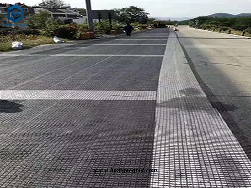 Plastic Geogrid Fabric for Road Construction Project in Thailand