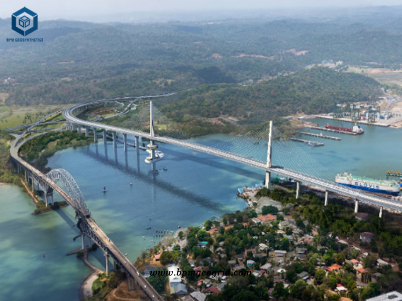 Polyester Geogrid Solution for The Fourth Bridge Over Panama Canal Project