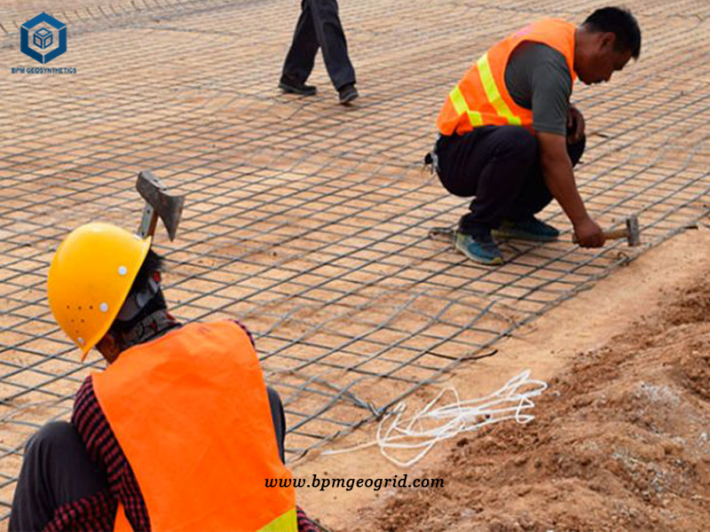 Biaxial Geogrid Fabric for Road Stabilization Project in Thailand