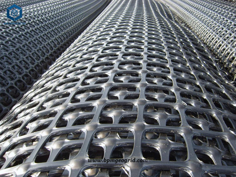 Biaxial Plastic Geogrid for Large Parking Lot Project in the Philippines